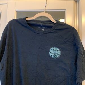 navy rip curl shirt